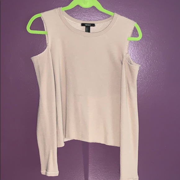 Forever 21 Sweaters - Shoulder cut out long sleeve